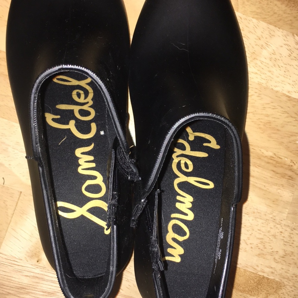 Sam Edelman black boots size 7 - Picture 3 of 5